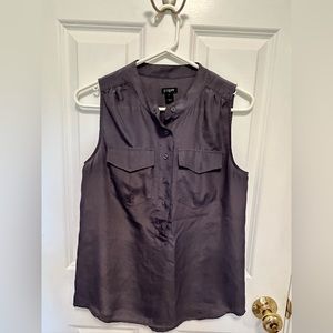 J Crew sleeveless top.